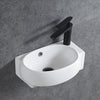 Ceramiczna umywalka ścienna KW198 do WC dla gości