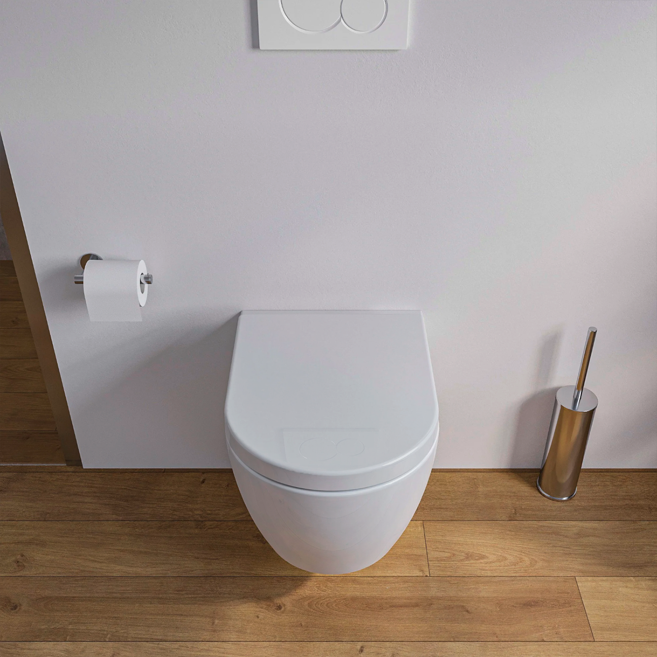 Miska WC wisząca bezkołnierzowa NT2038