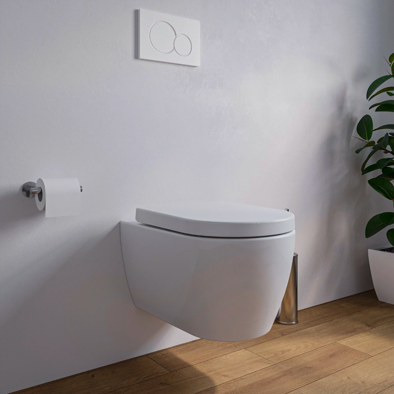 Miska WC wisząca bezkołnierzowa NT2038