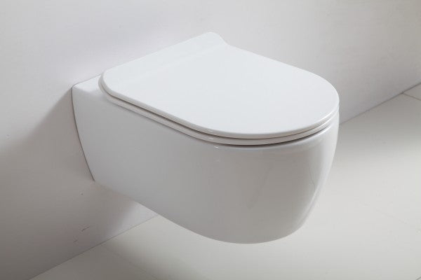 Miska WC wisząca lejowa bezkołnierzowa NT2039