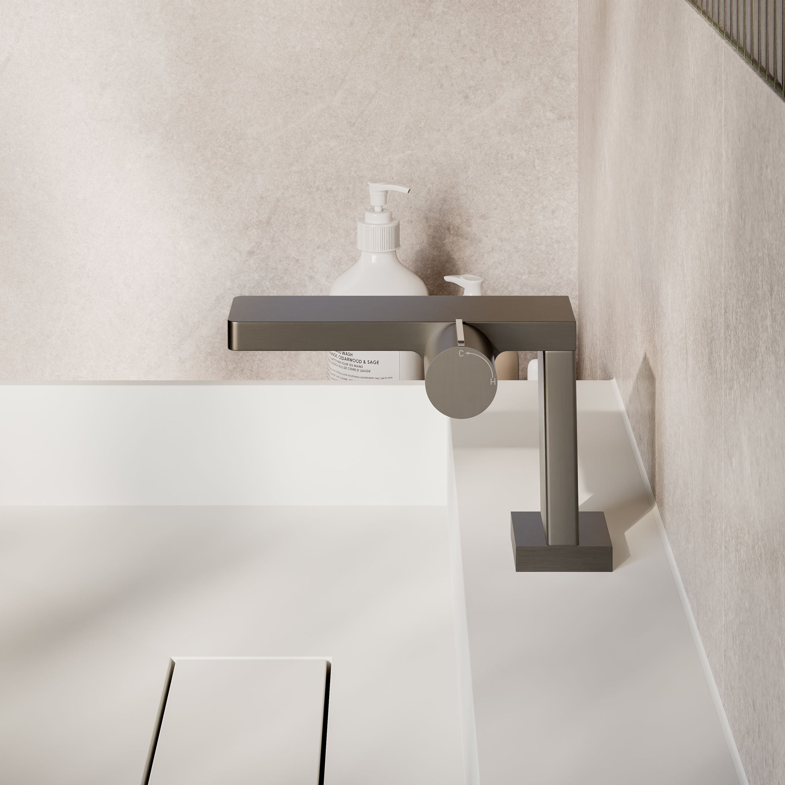 Designerska bateria umywalkowa bateria łazienkowa NT3110G