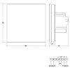 Termostat z ekranem dotykowym WL-6T