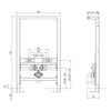 Bidet element podtynkowy element montażowy G30013A