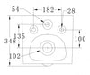 Kompletny zestaw WC 46: Miska WC B-8030R