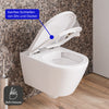 Duravit WC wiszący Mino bez rantów spłukujących