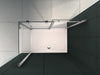 Brodzik prysznicowy prostokątny - 100x90cm - z zestawem odpływowym