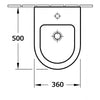 Bidet ścienny BH101