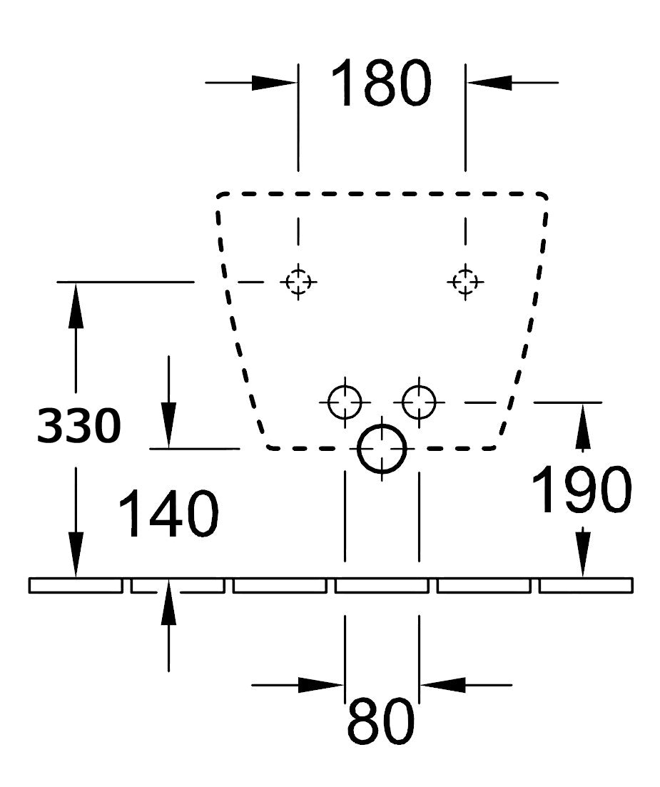 Bidet ścienny BH101