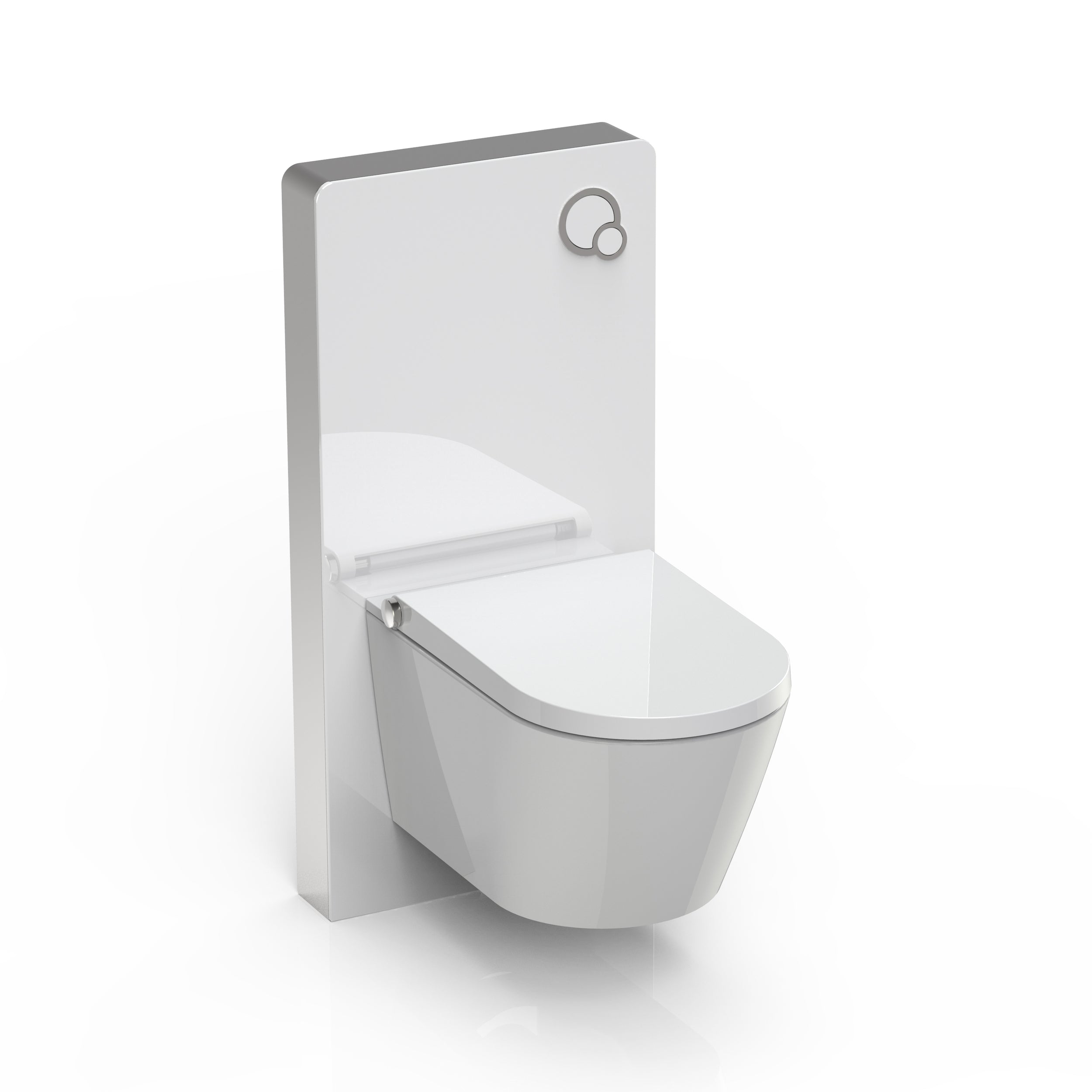 Moduł sanitarny 805 do toalety wiszącej – biały