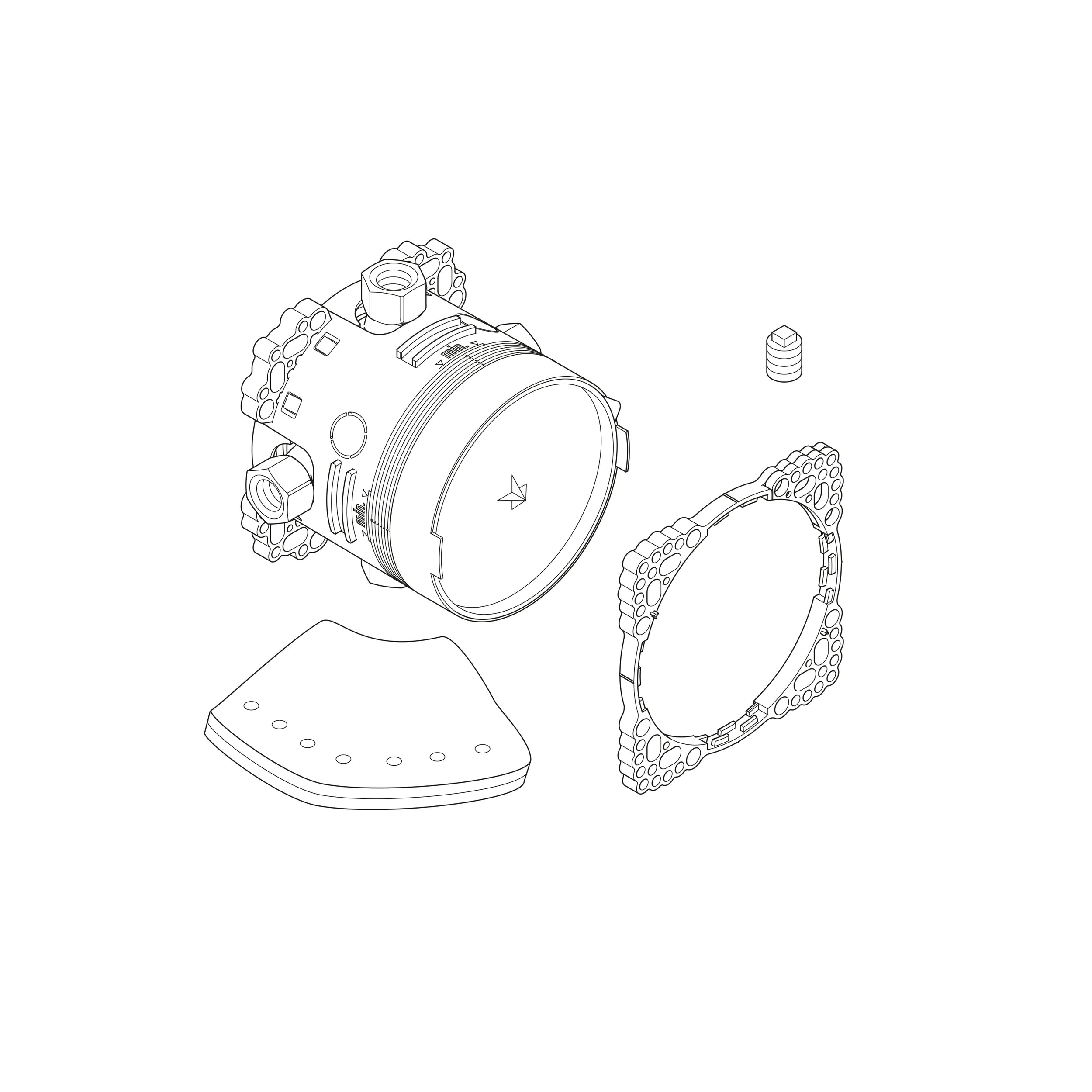 Duravit Tulum bateria prysznicowa podtynkowa