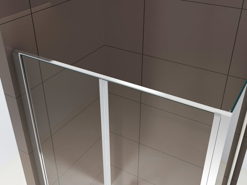 Kabina prysznicowa EX416-2 szkło bezpieczne 6mm z powłoką NANO – 90 x 90 x195 cm