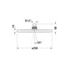 Duravit Tulum bateria prysznicowa podtynkowa