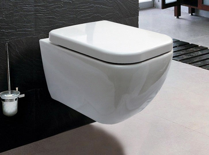 Miska WC wisząca lejowa bezkołnierzowa 101R