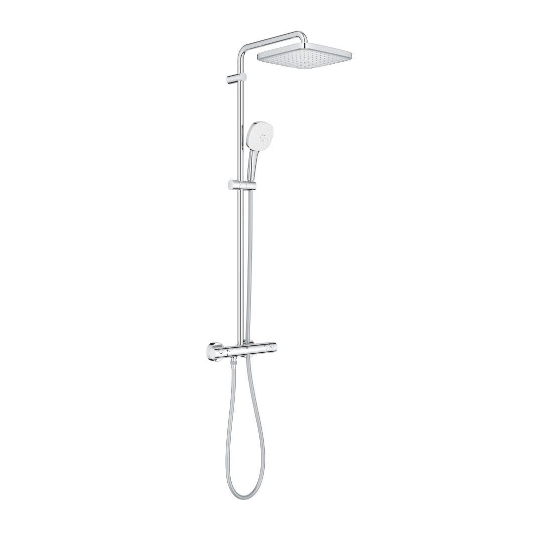 System prysznicowy GROHE Tempesta System 250 Cube z termostatem