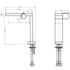 Bateria umywalkowa bateria łazienkowa NT3220C