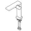 Designerska bateria umywalkowa bateria łazienkowa NT3220B